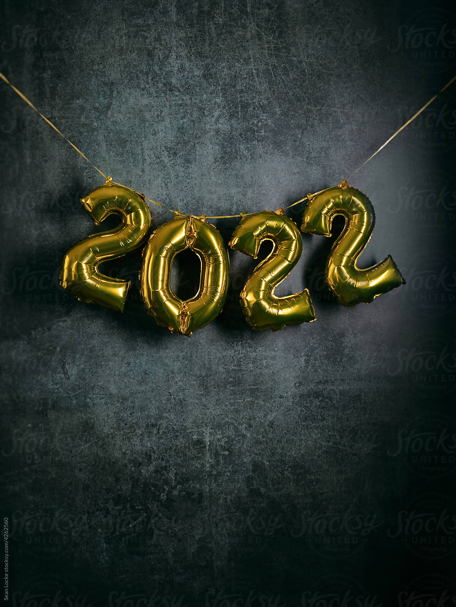 New Year 2022 Balloons