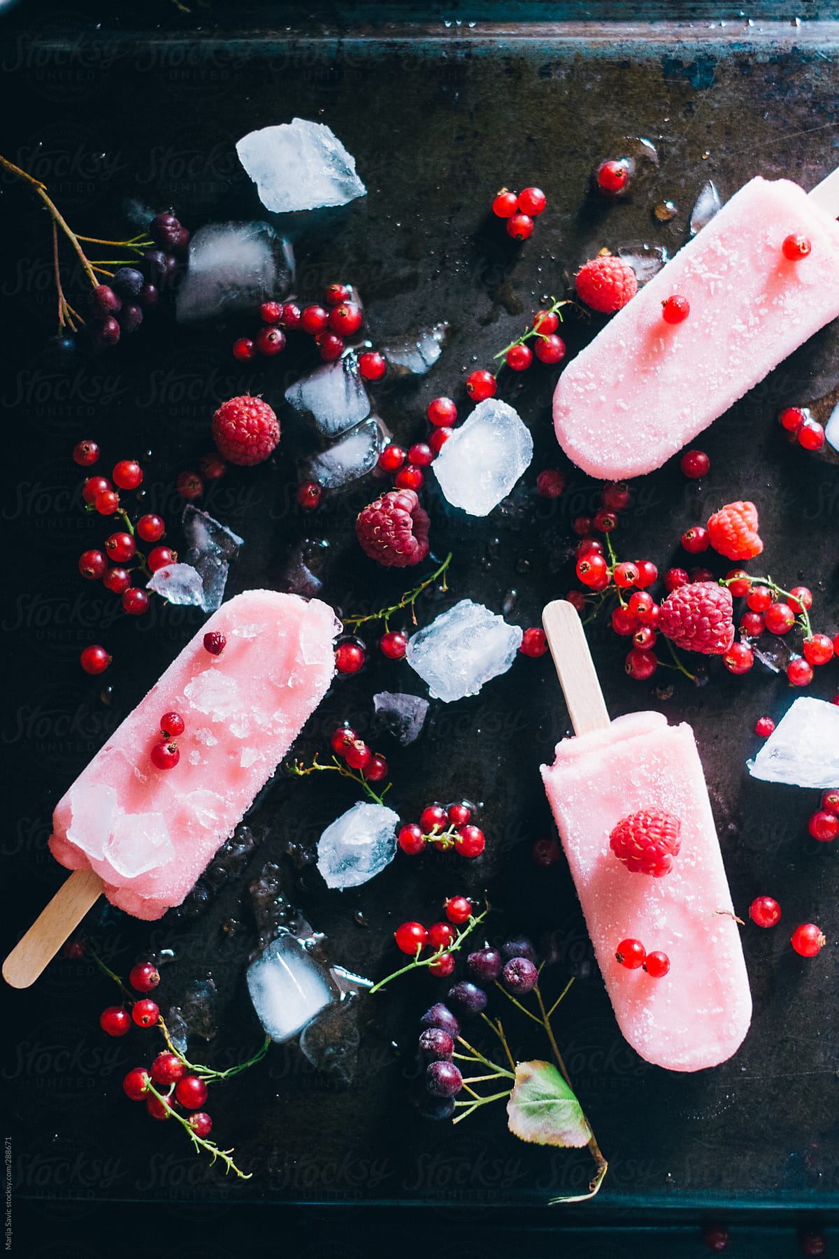Pink Popsicles