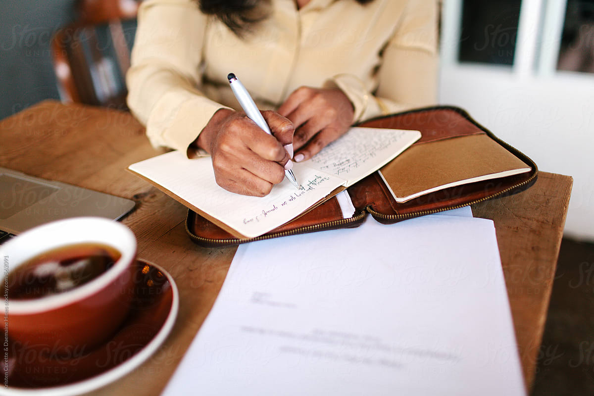 Journaling and Coffee Leather Gift Set