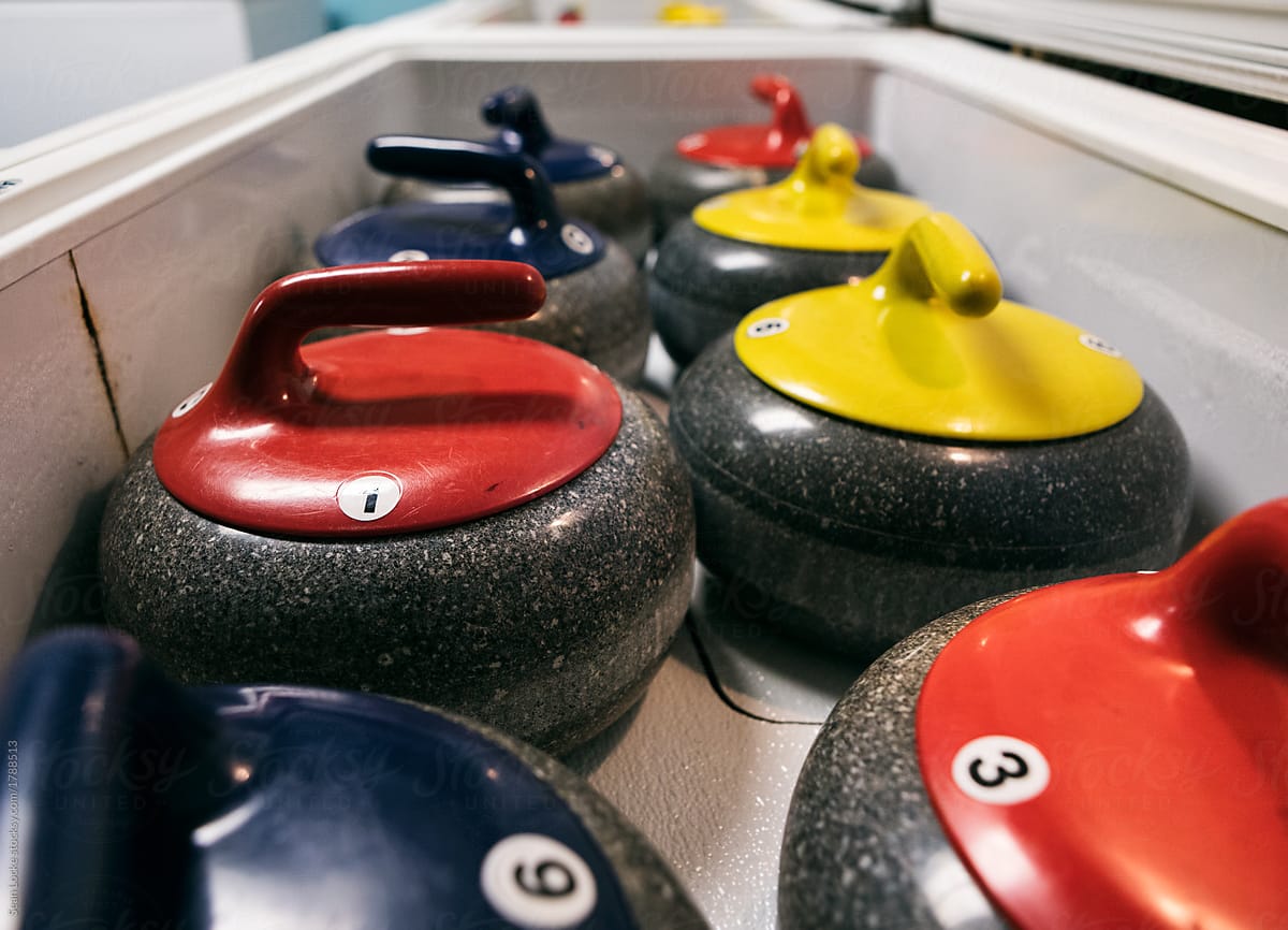 Curling: Stones Cool Down In Freezer So As Not To Melt Ice