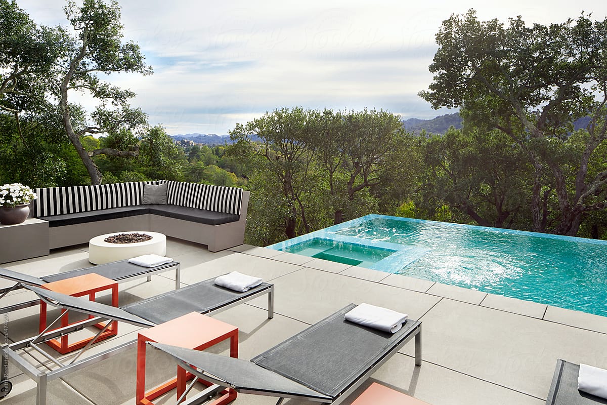 Beautiful luxury home with backyard swimming pool