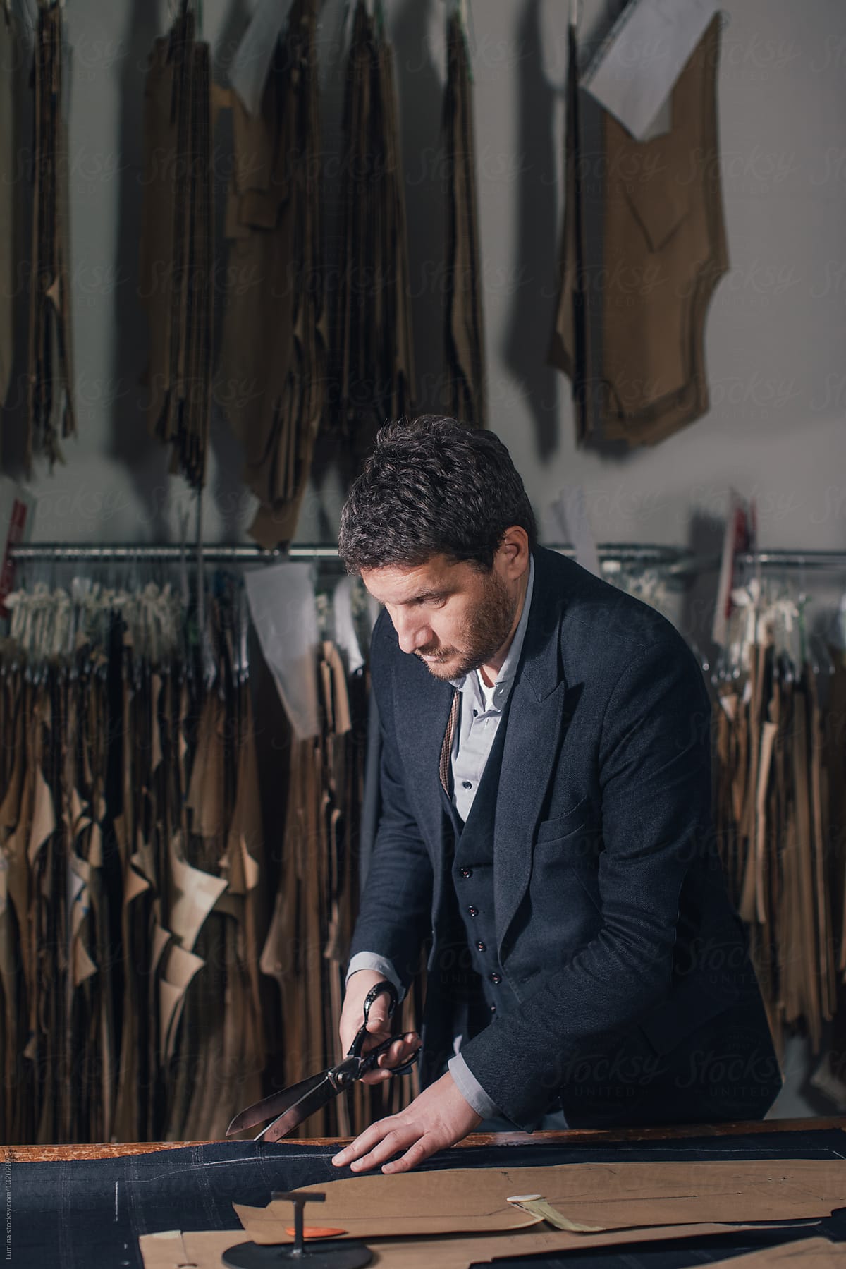 Tailor Making Man Suits