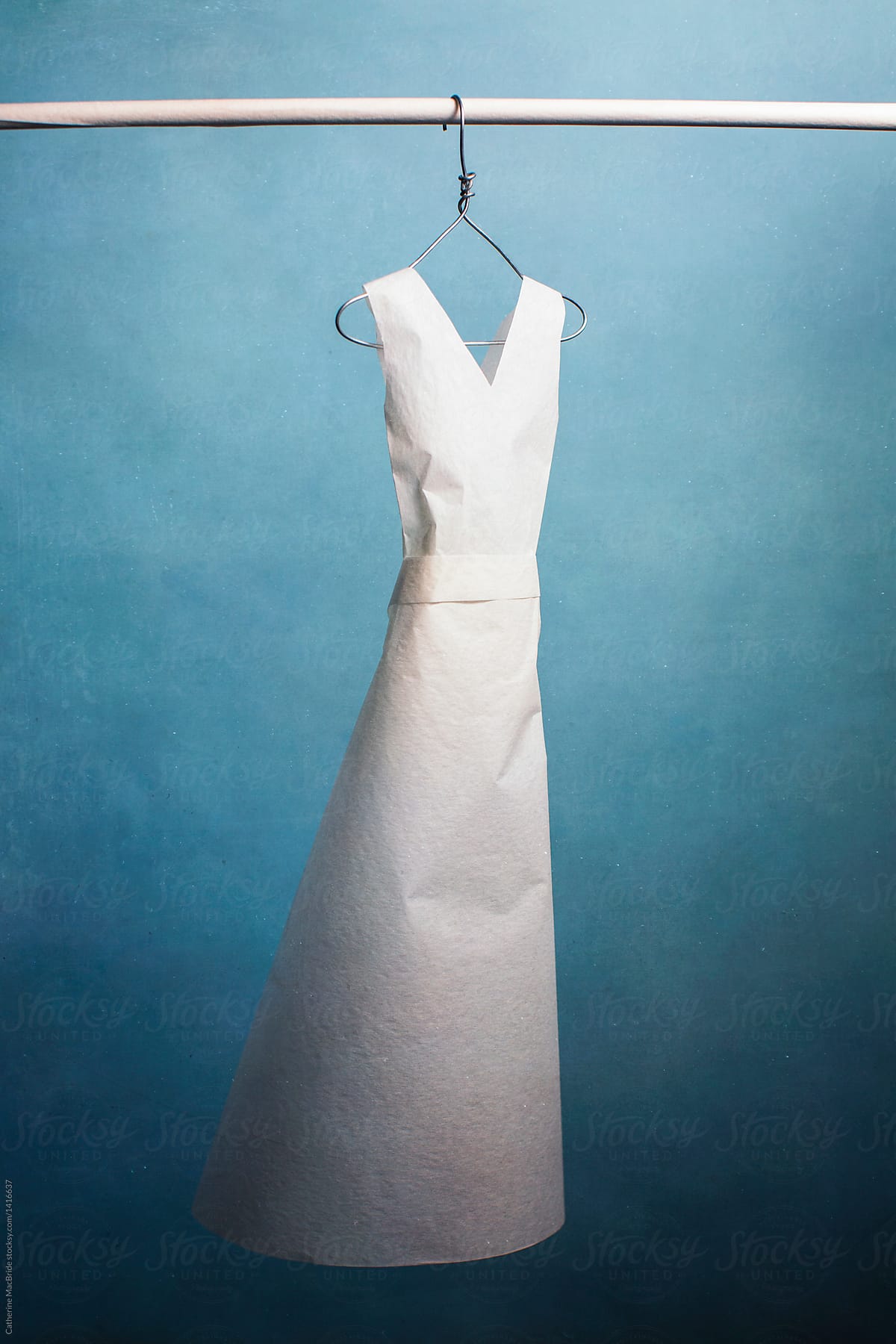 Hand made paper dress