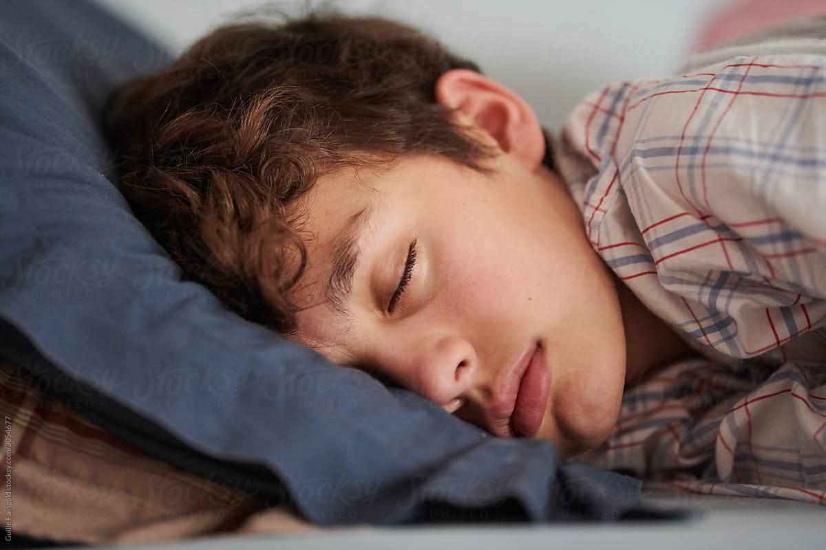 Teenage Boy Sleeping