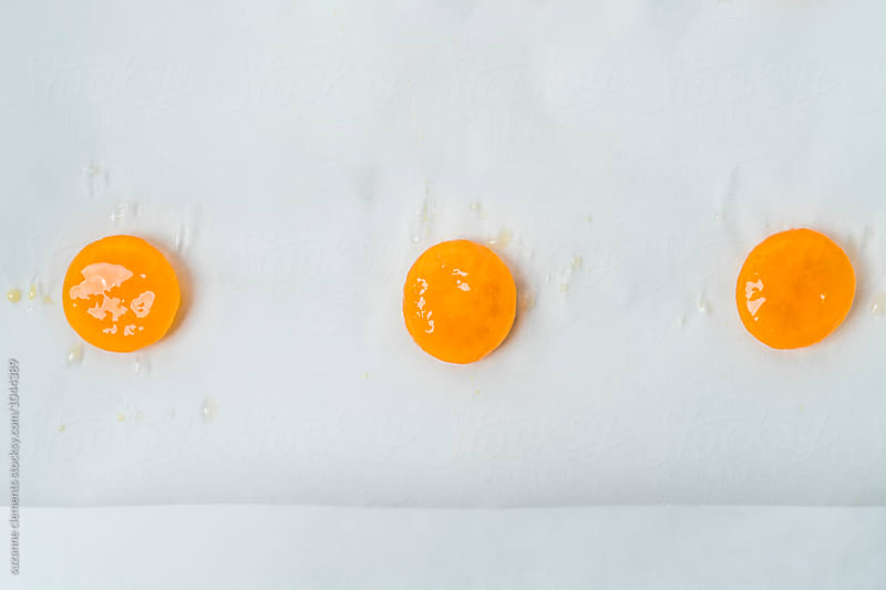 Curred Egg Yolks