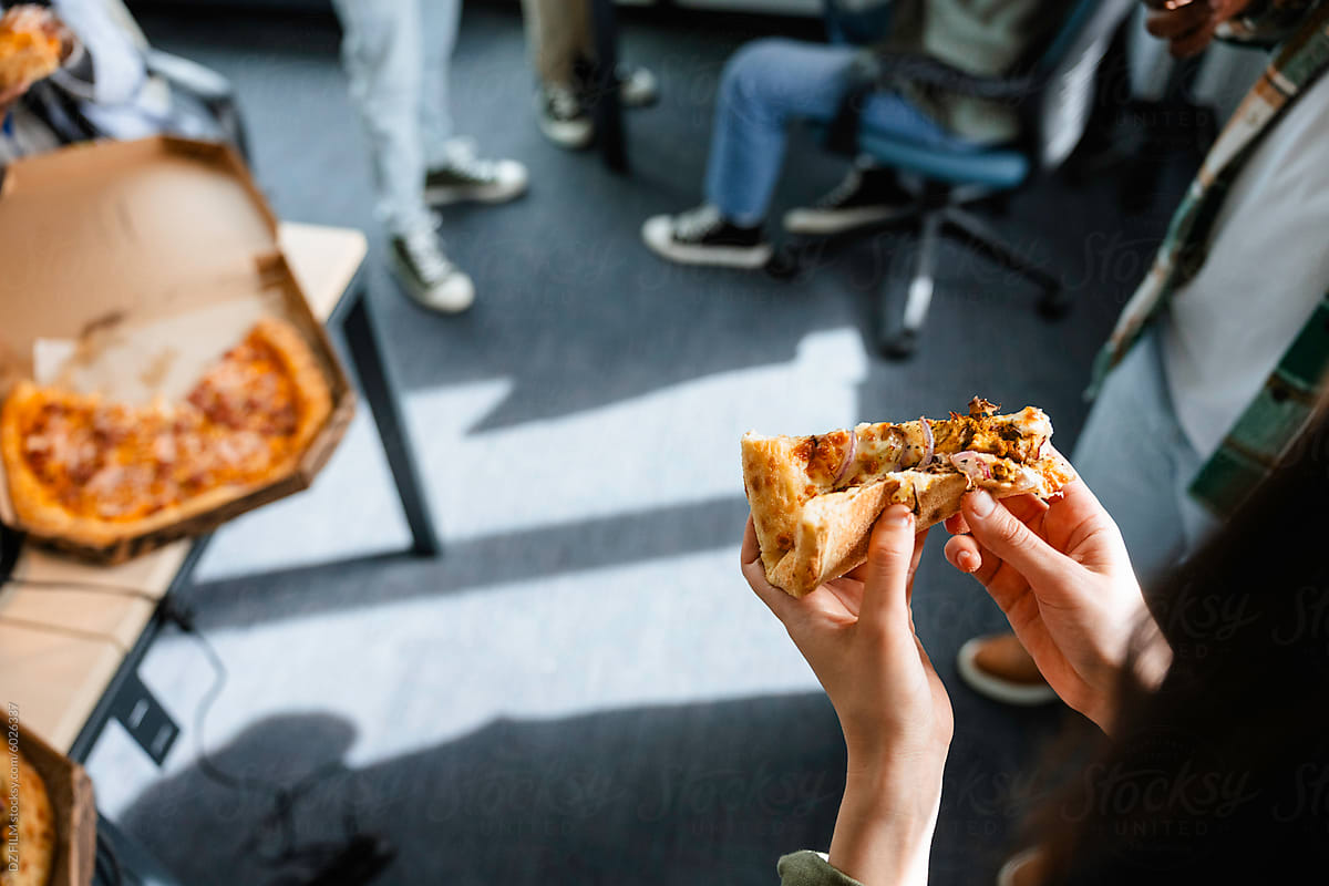 Pizza in the office