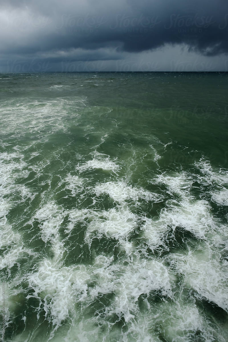 Storm over the Gulf Coast of Florida