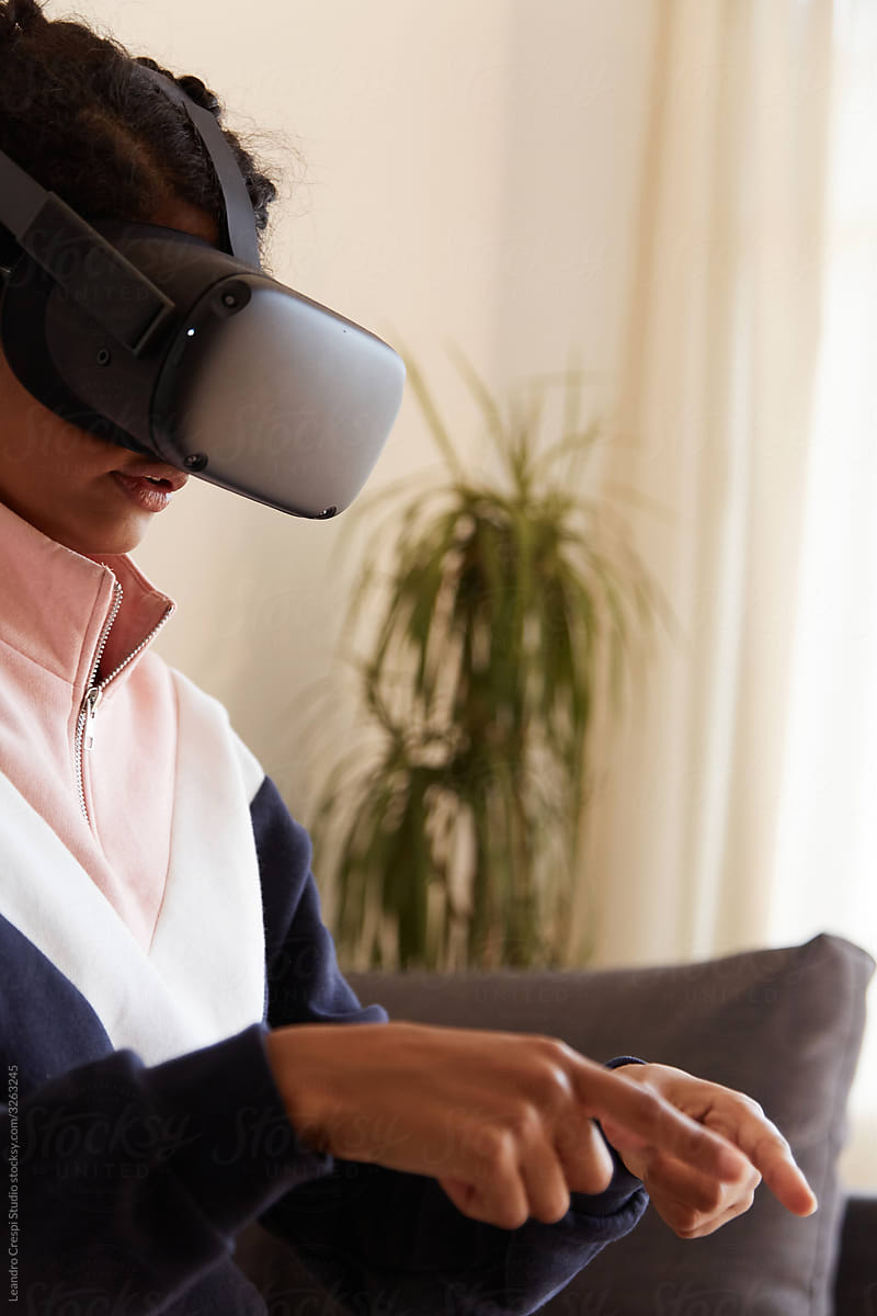 Working with VR technology at home
