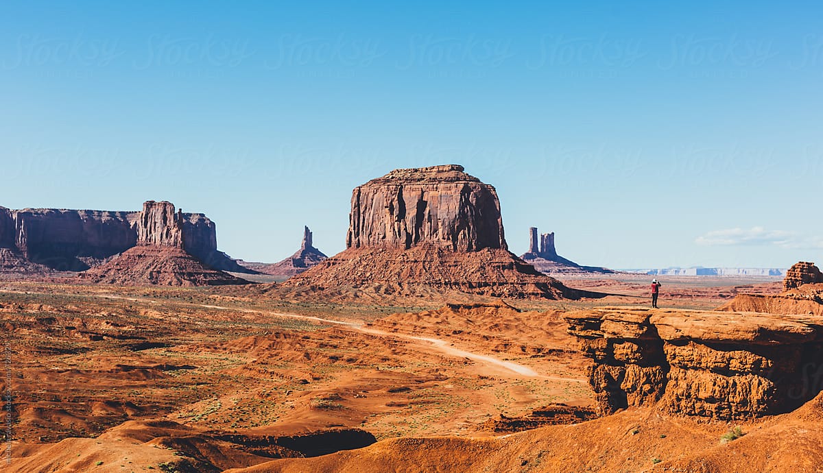 Monument Valley Navajo Tribal Park in Usa