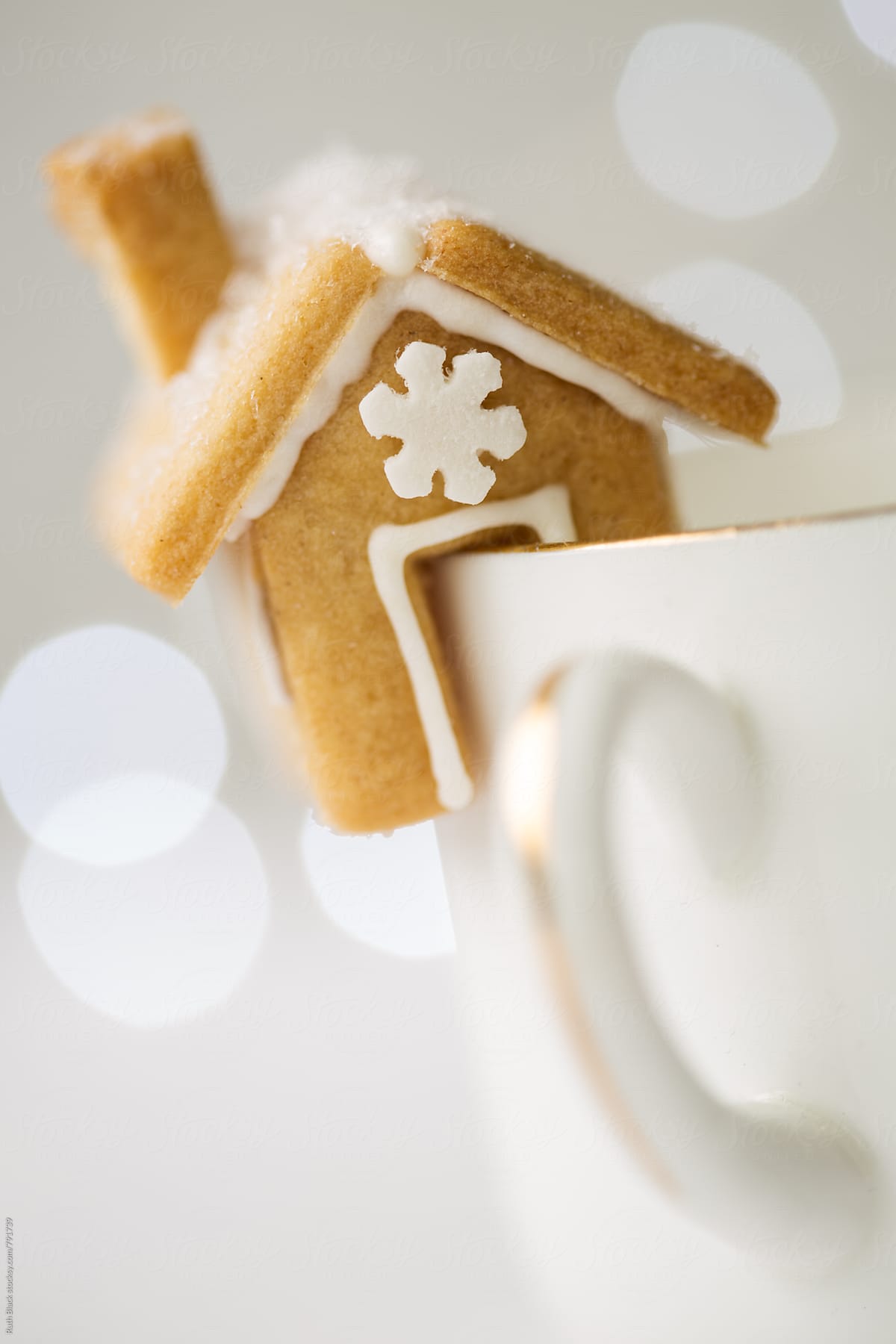"Mini Gingerbread House" by Stocksy Contributor "Ruth Black" - Stocksy
