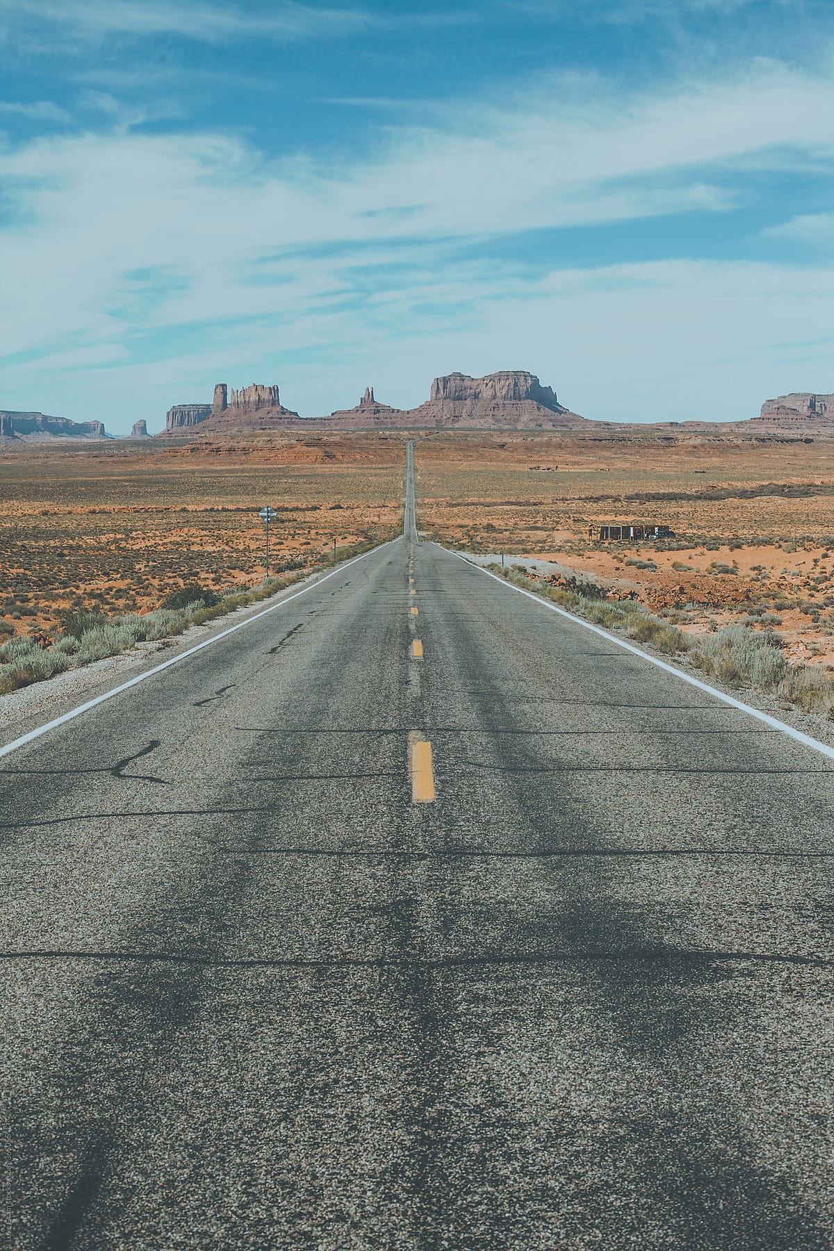 Roadtrip across the desert in America