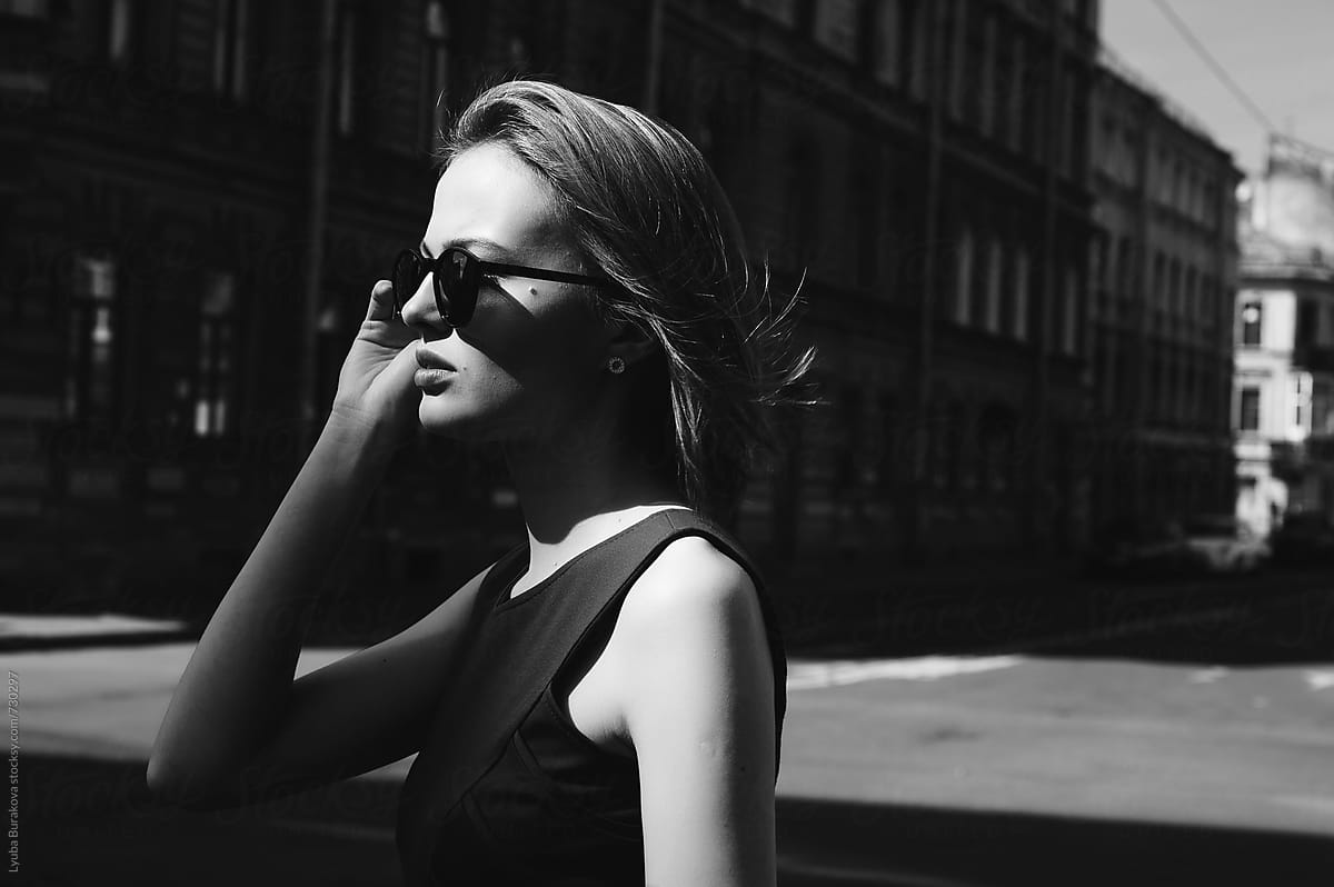 Woman Wearing Sunglasses By Stocksy Contributor Amor Burakova Stocksy